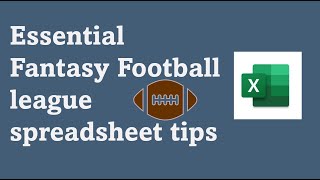 Win your fantasy football league with these essential Excel skills screenshot 3
