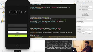 4- Create Chat Rooms Screen with logout functionality |  Chat App | Swift4, Xcode (عربي)