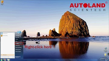 Autoland Utility installation - Window 7