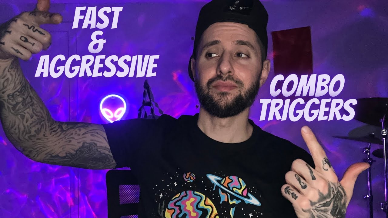 ASMR | Fast & Aggressive Combo Triggers - YouTube