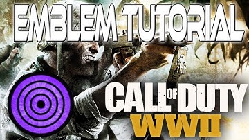 Call of Duty World War 2 (WW2) - Rinnegan Emblem Tutorial