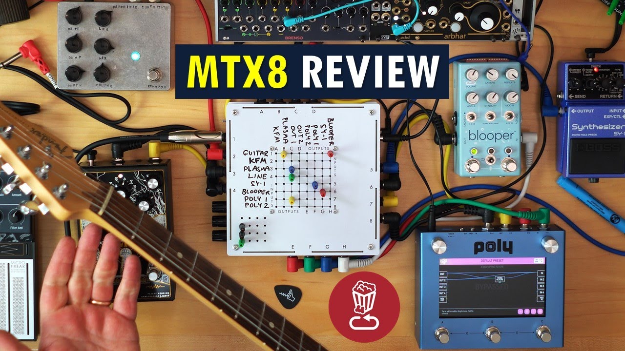MTX8 Review // Effect pedals enter the matrix // Tutorial
