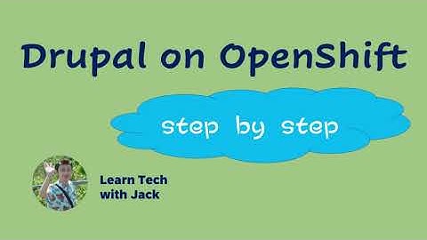 Drupal on OpenShift Complete Guide