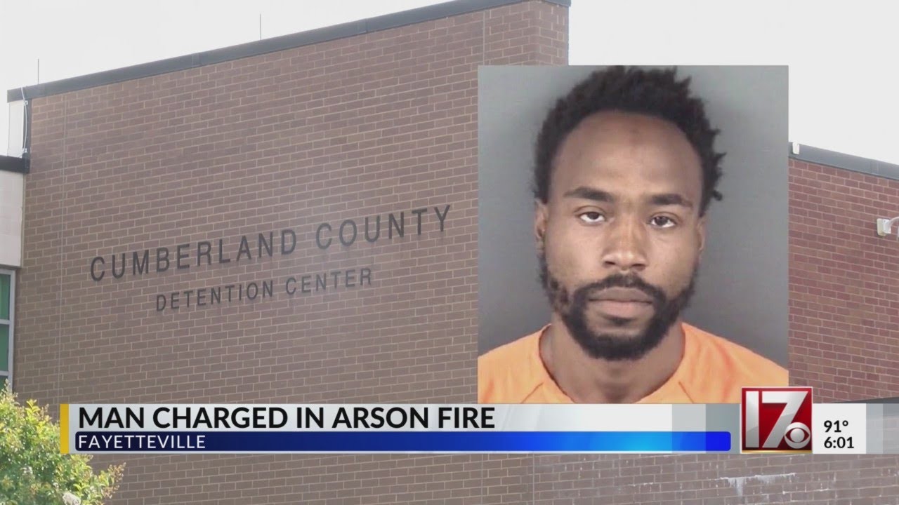 Man charged in Fayetteville arson fire - YouTube