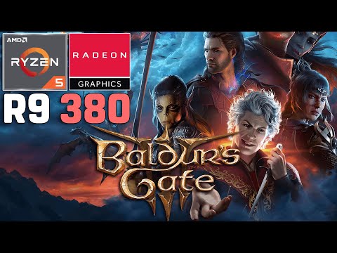 Baldur's Gate 3 | R9 380 4GB | 1080p, Custom Settings - YouTube