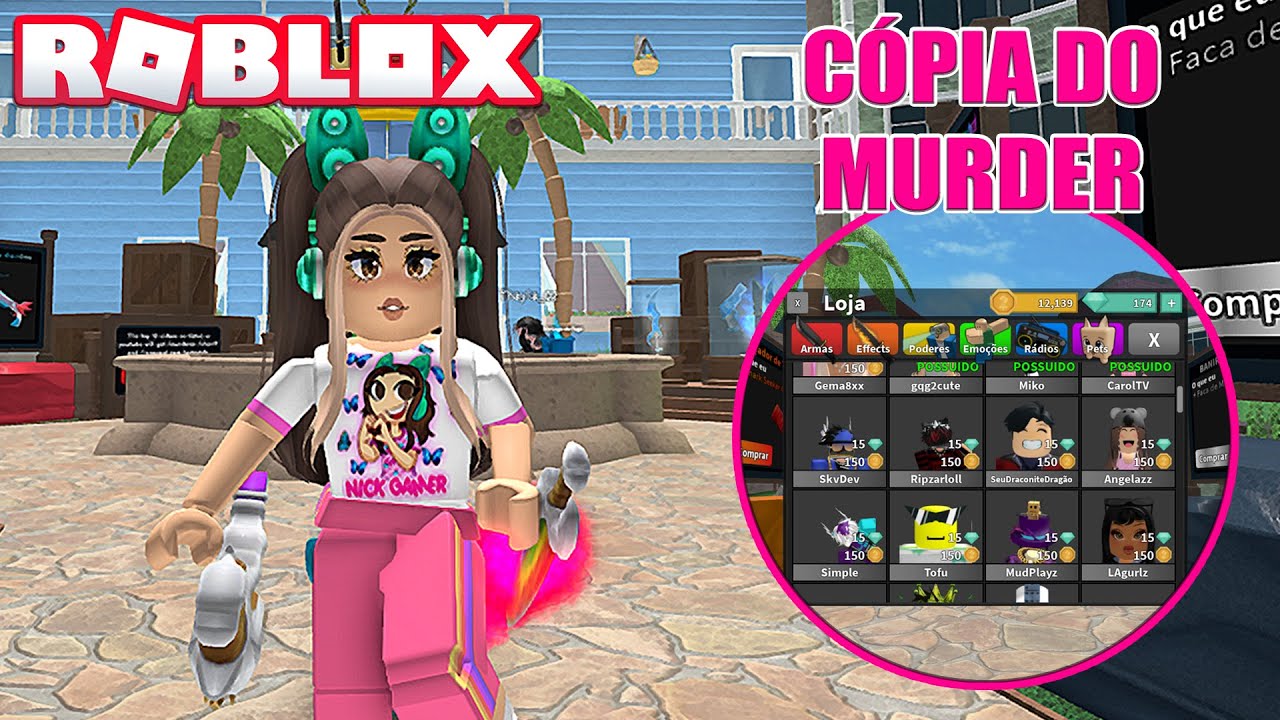 Authentic Games - Super vídeo de Roblox te esperando no canal! Bora  conferir? Roblox Murder Mystery 2:   #Maninhosemaninhas #Roblox #AuthenticGames