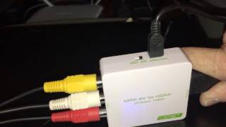 Gefen Analog to Digital Audio Adapter Composite to HDMI Converter Review