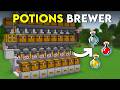 Easy Automatic Potion Brewer Minecraft Java 1.21.11 | Fast Brewing System!