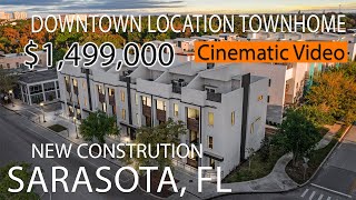 Downtown Sarasota Luxury TownHome 2197 Main St Sarasota, FL  34237