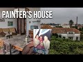 Abandoned Portuguese house of painter Mrs. Maria