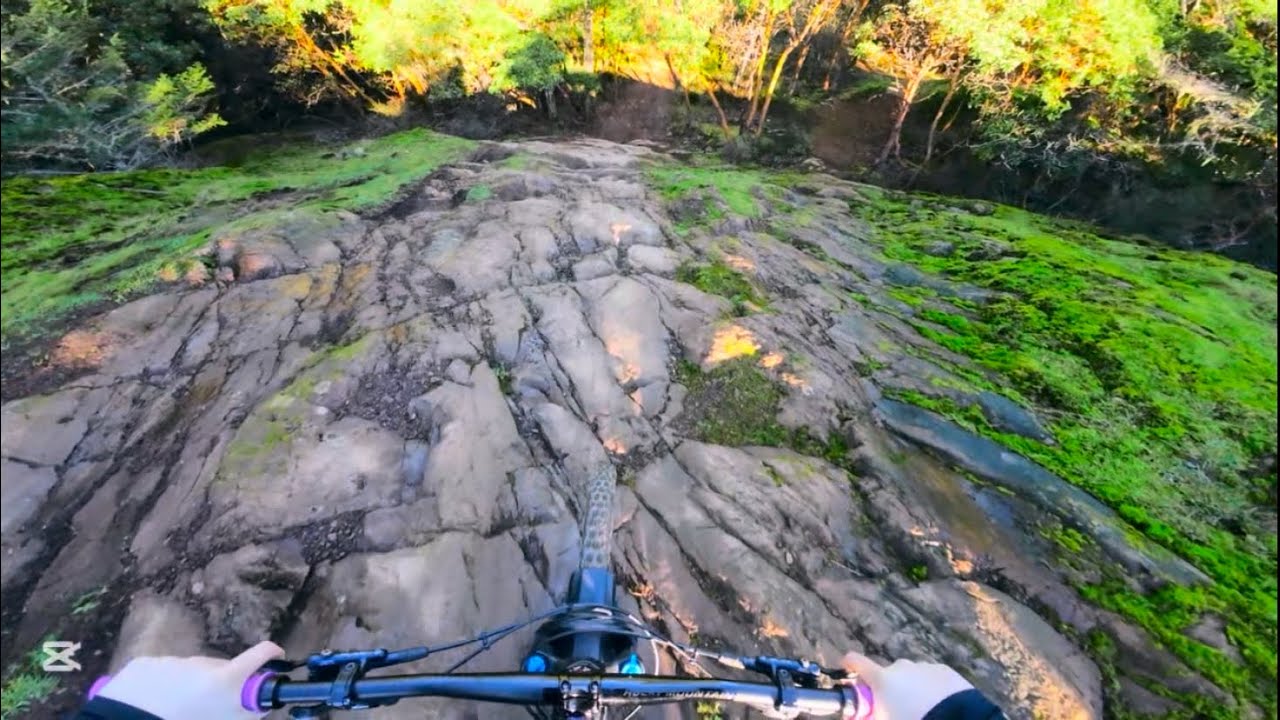 Shredding ￼Jordie lunn bike part with @QuinnMacKinnonridesmtb gets sketchy!