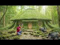 How I Built a Strong and Durable Survival Shelter – Real Bushcraft Skills