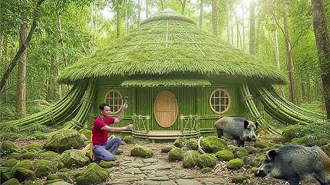 How I Built a Strong and Durable Survival Shelter – Real Bushcraft Skills