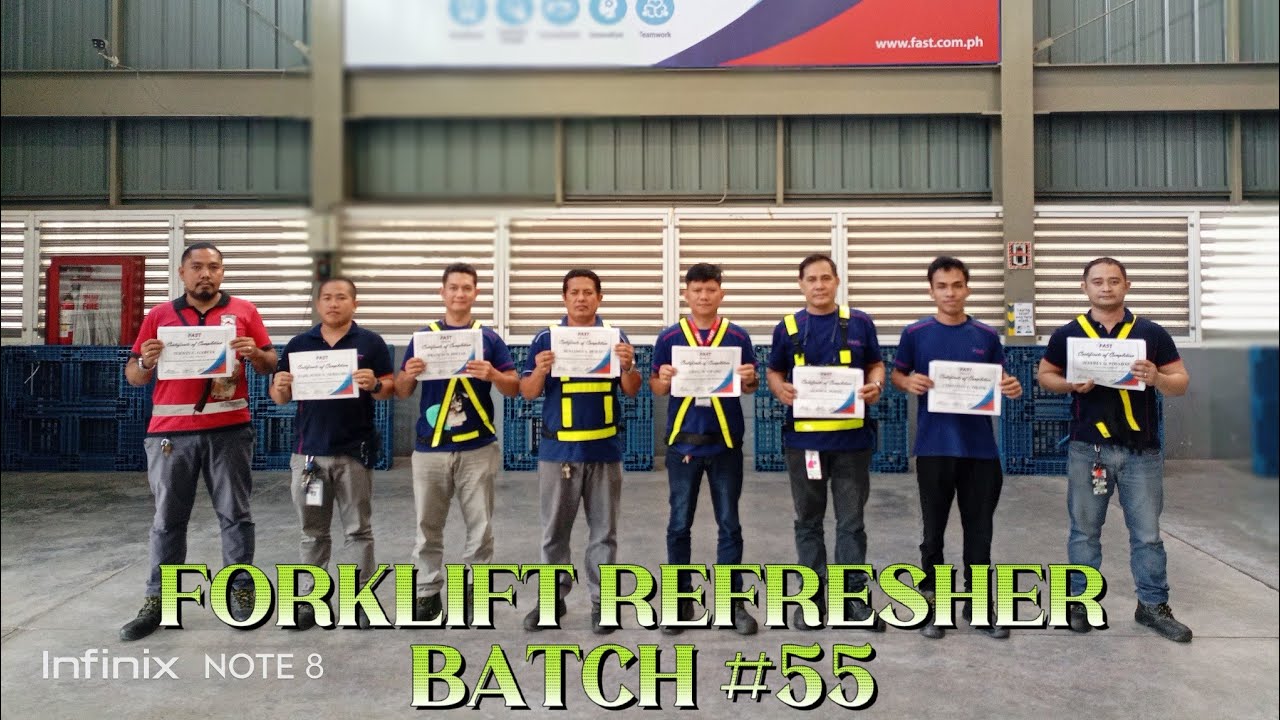FORKLIFT REFRESHER/RECALIBRATION BATCH 55 ( Safety Standards