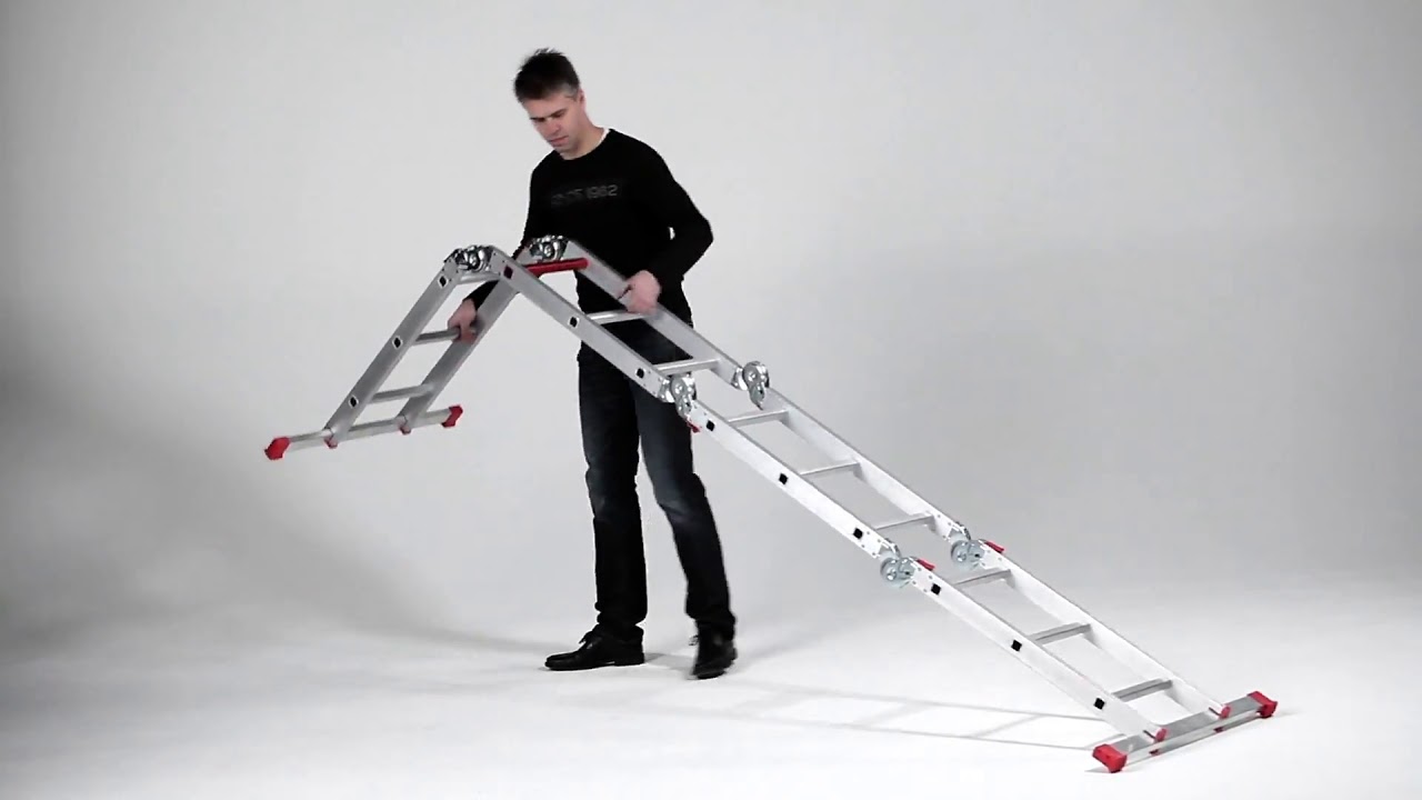 Geneigd zijn geleider Opnieuw schieten GAMMA | Altrex Vouwladder Varitrex Plus 4x3 treden kopen? | ladders-trappen