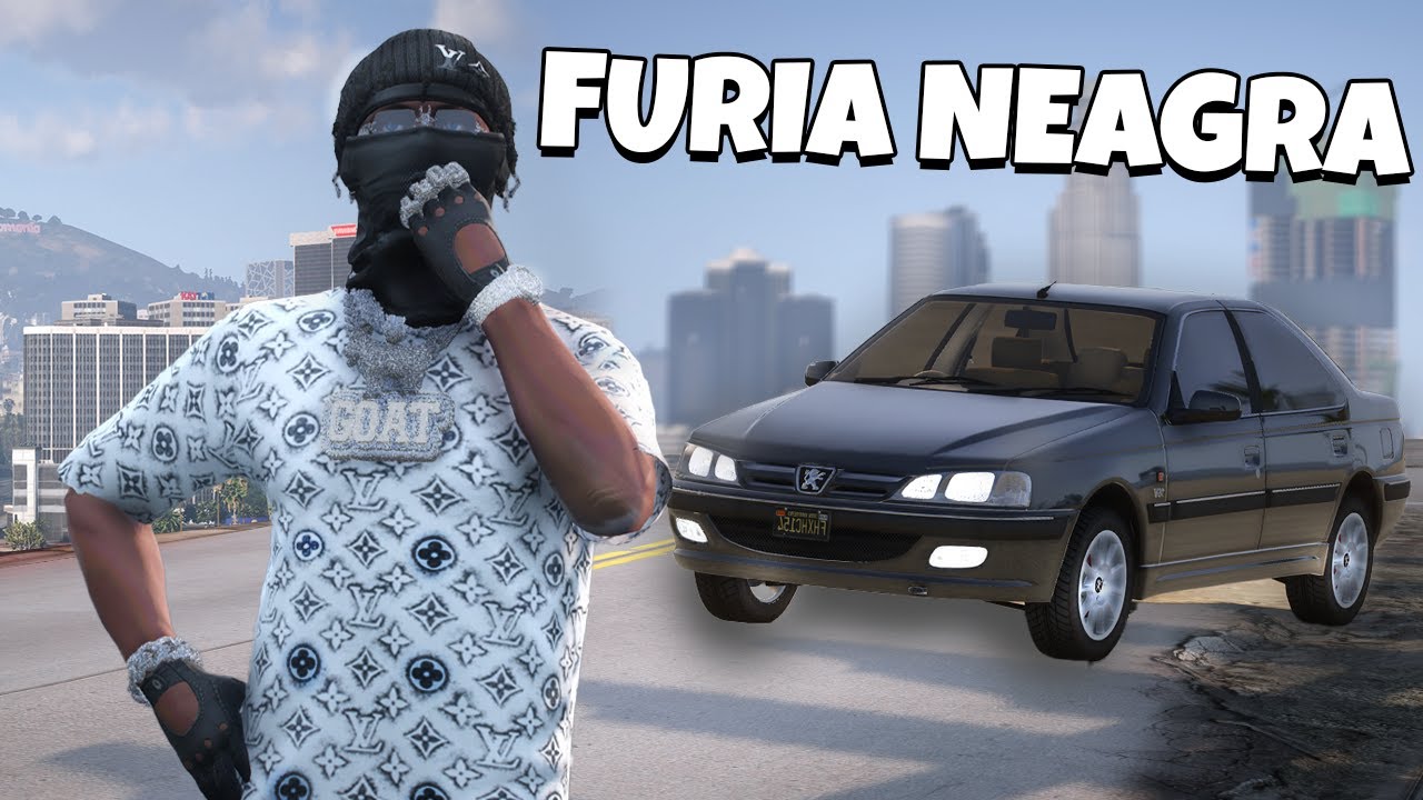 CU FURIA NEAGRA PRIN ORAS..