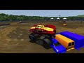 Monster Jam invades my local track! Hagerstown Speedway! Brought to you by BeamNG.