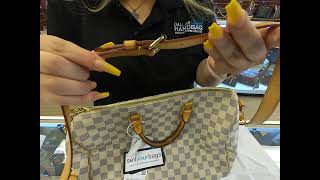 Louis Vuitton Damier Azur Speedy Bandouliere 35 (SHG-iCQbEU) – LuxeDH