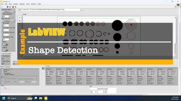 LabVIEW Example: IMAQ Detect shape