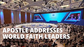 Celebrity Apostle Participates in VIII Congress of World Leaders of Traditional Religions Wealth