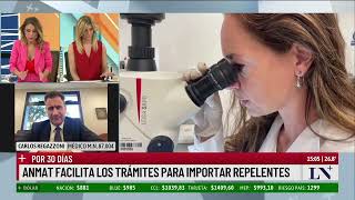 Brote histórico de dengue: preocupa la falta de repelentes; la palabra de Carlo Regazzoni, médico