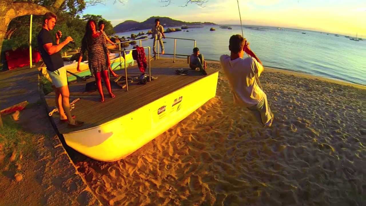 lizard skin grips Florianopolis, Brazil Study Abroad Video Diary One