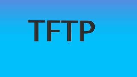 COMPUTER NETWORKS (FOROUZAN) - What is TFTP ?