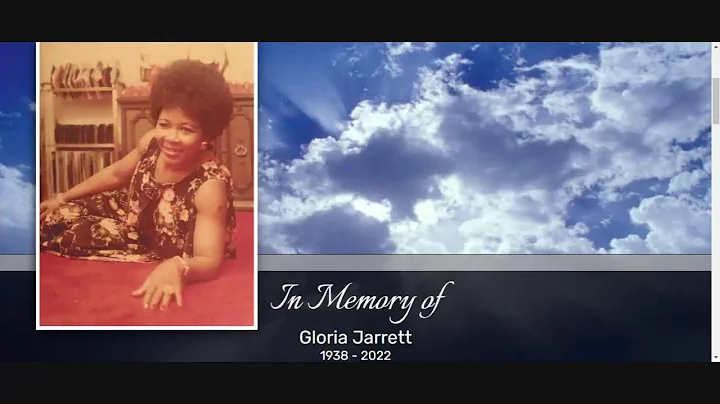 Gloria Jarrett Funeral Service