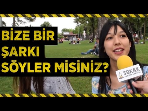 BİZE BİR ŞARKI SÖYLER MİSİNİZ? #5