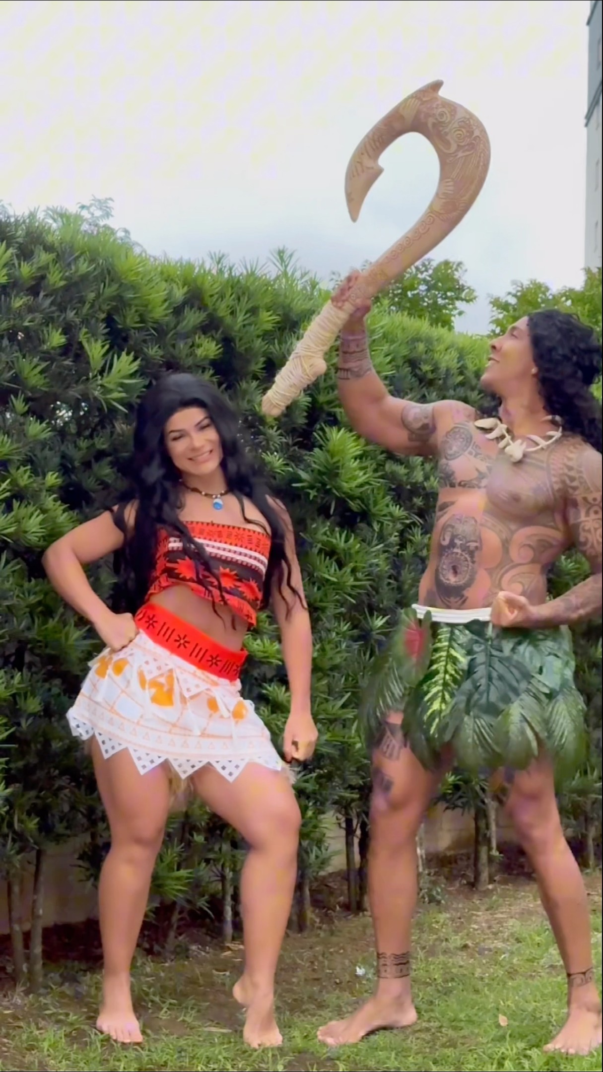 Moana \u0026 Maui ?? Já assistiram Moana 2? ?✨@ApolloSant  ​⁠  #moana #moana2 #maui #transition