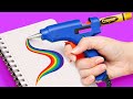 Creative Art Tricks With Crayons