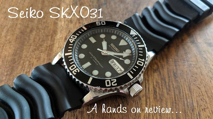 Seiko SKX031 "Submariner" automatic diver's watch - hands on review
