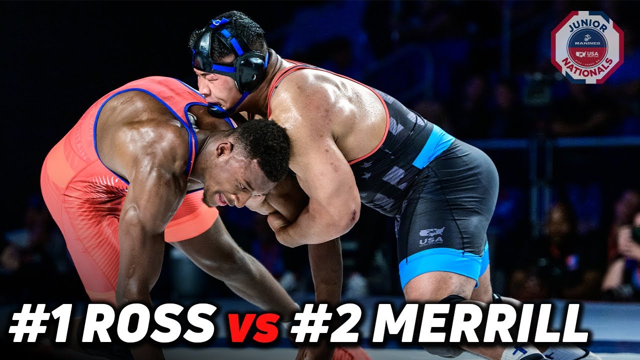 Junior Final 285lbs - Dreshaun Ross, Iowa vs Coby Merrill, California | 2025 Junior Nationals