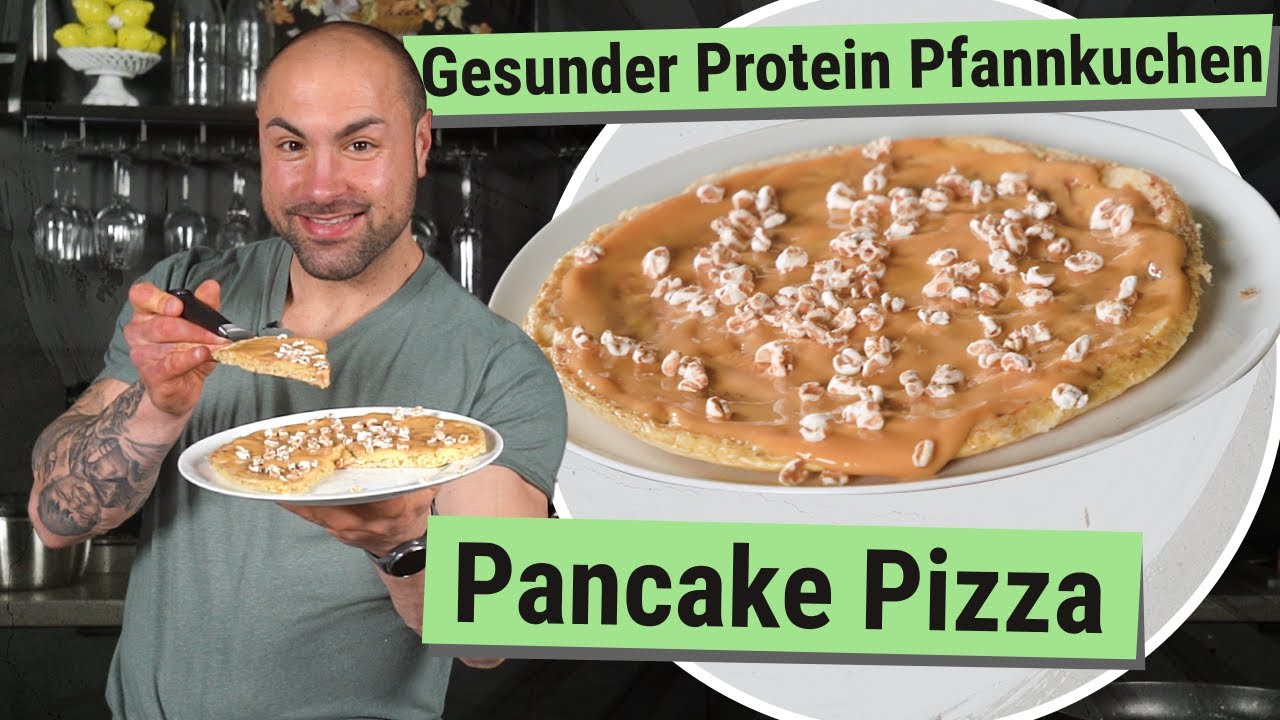 Pancake Pizza | Gesunder Protein Pfannkuchen