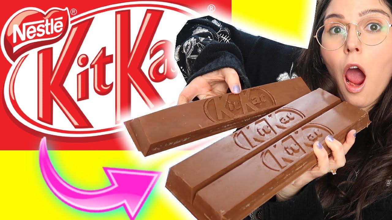 HICE un KIT KAT GIGANTE de 1 KILO! - Caro Trippar