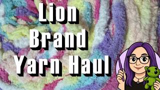 Lion Brand Yarn Haul