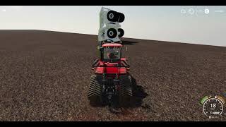 Chasing the dancing Liebherr T284 with my Quadtrac 620 Ultimate Power