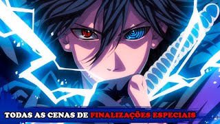 Todas as Falas de Vitória e Cenas de Finalizações Especiais do Sasuke Uchiha - NARUTO STORM 4 RTB