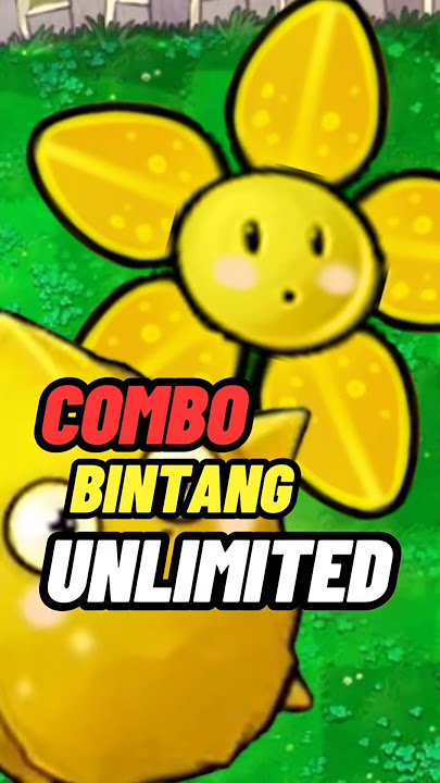 COMBO BINTANG UNLIMITED DI GAME PVZ FUSION #pvzfusion #pvz