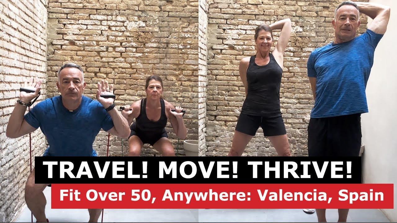 Staying Fit After 50: Our 28 Day FITNESS Challenge in Valencia Spain!