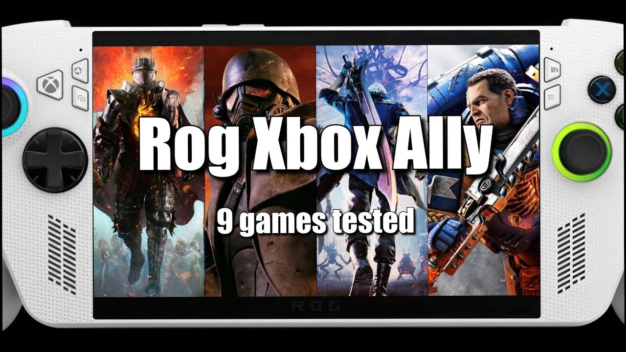 Rog Xbox Ally | 9 Games Tested!