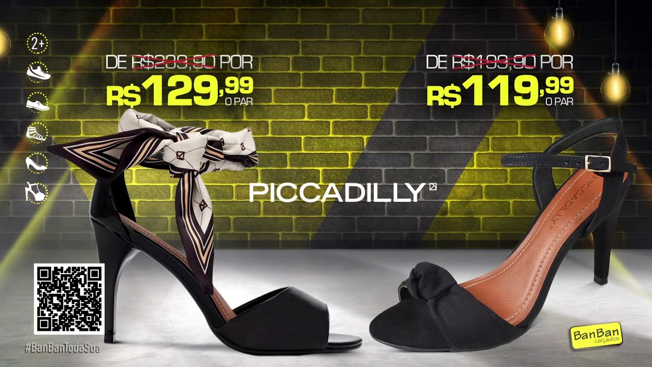 BanBan Calçados Black - YouTube