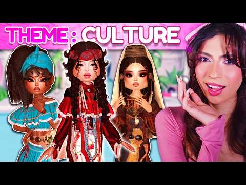 I Tried Making Outfits for EVERY Country in Dress To Impress!