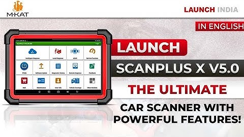 Launch Scanplus X V5.0: The Ultimate Car Scanner with Powerful Features! | In English
