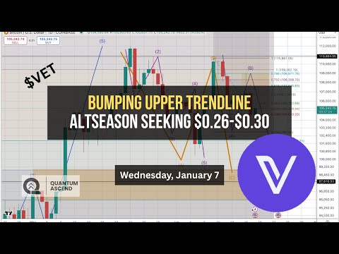 VeChain Menembus Garis Tren Atas karena RSI Menguat — Mengincar $0,26-$0,30