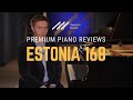 Estonia pianos estonia 168 baby grand piano review  german spruce soundboard renner action