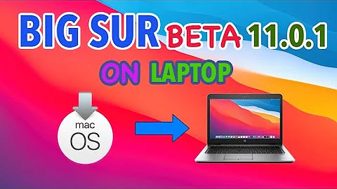 Hackintosh macOS Big Sur Beta 11.0.1 On Laptop With Opencore (HP Elitebook 840 G3)