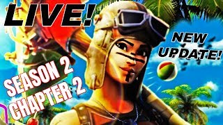 FORTNITE SEASON 2 LIVE! 🔴 Renegade Raider 💕 Controller 🎮 New Fortnite Update! screenshot 3