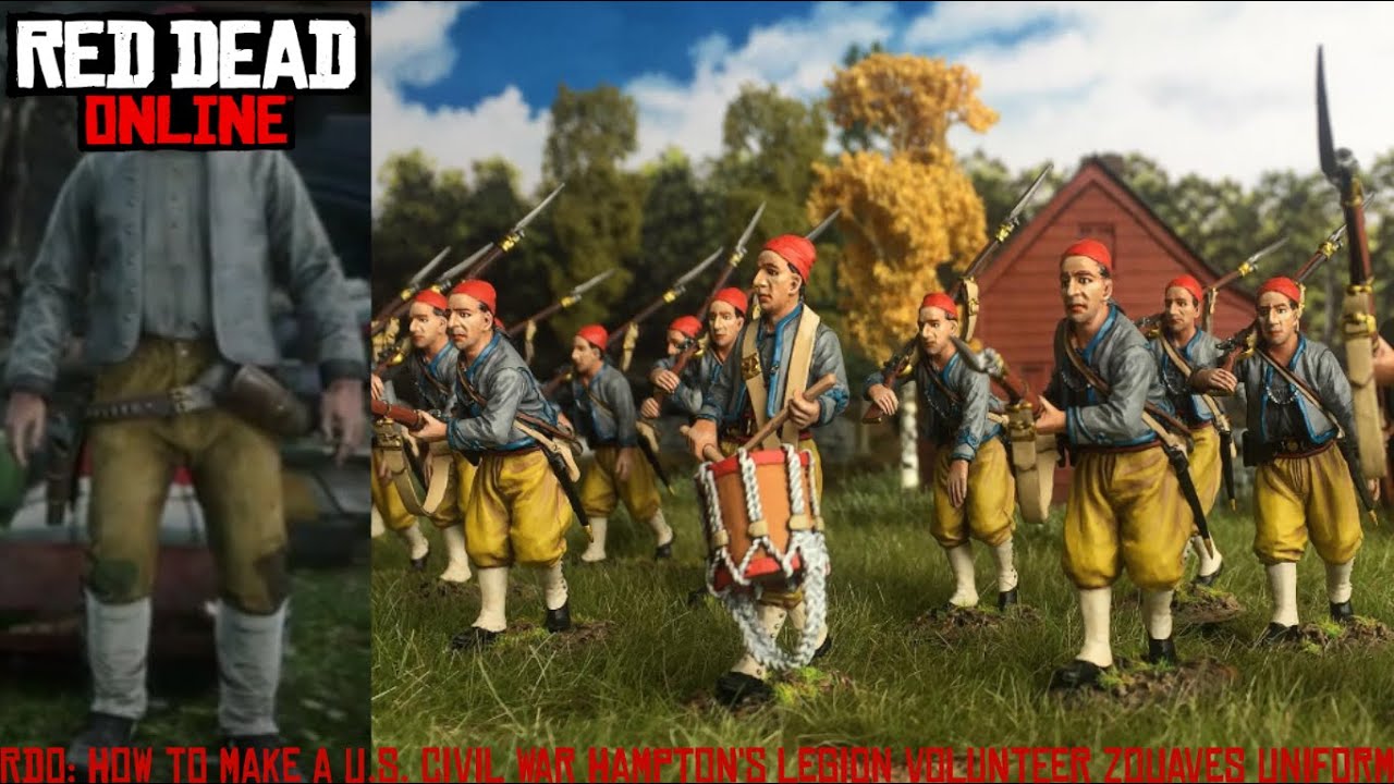 RDO How to Make a U.S. Civil War Hampton's Legion Volunteer Zouaves