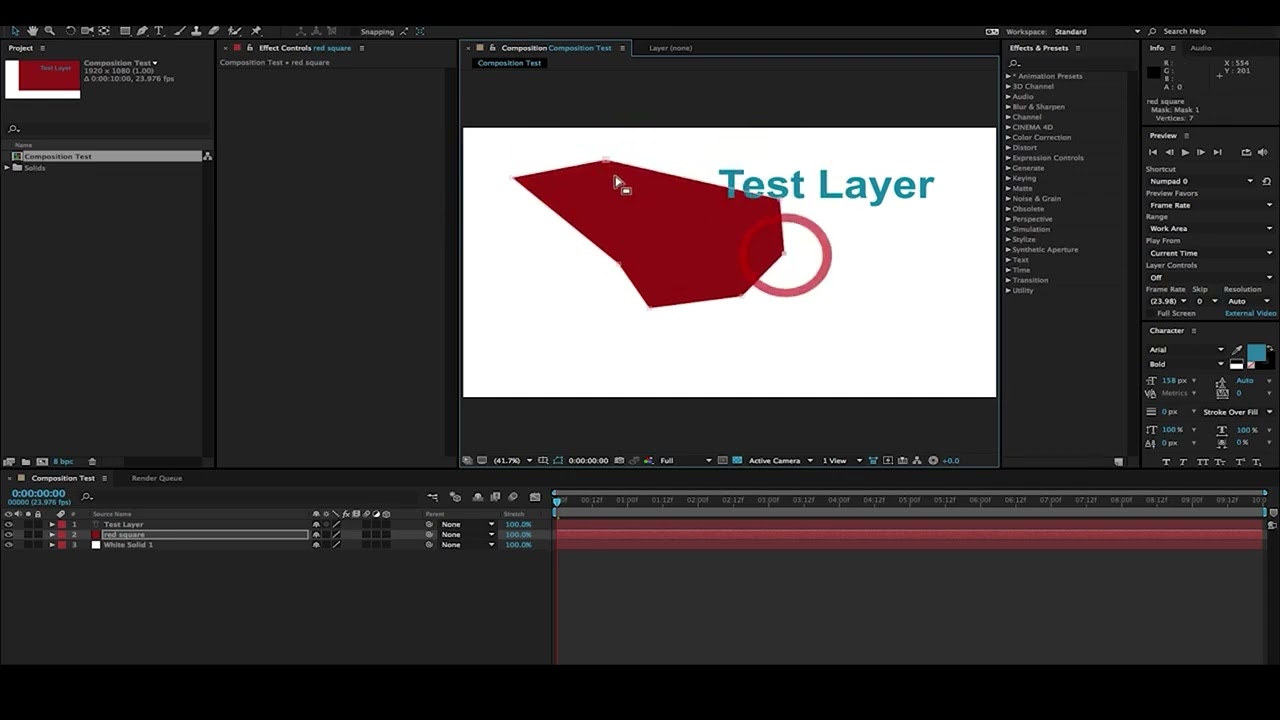 How to Use Masks in After Effects | Path, Feather, Expansion & Animation